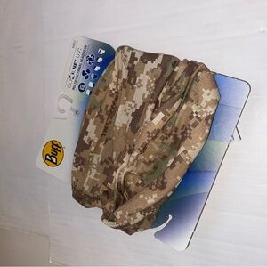 BUFF Coolnet UV+ Multifunctional Active Cooling Headwear UPF 50 Adult Camo